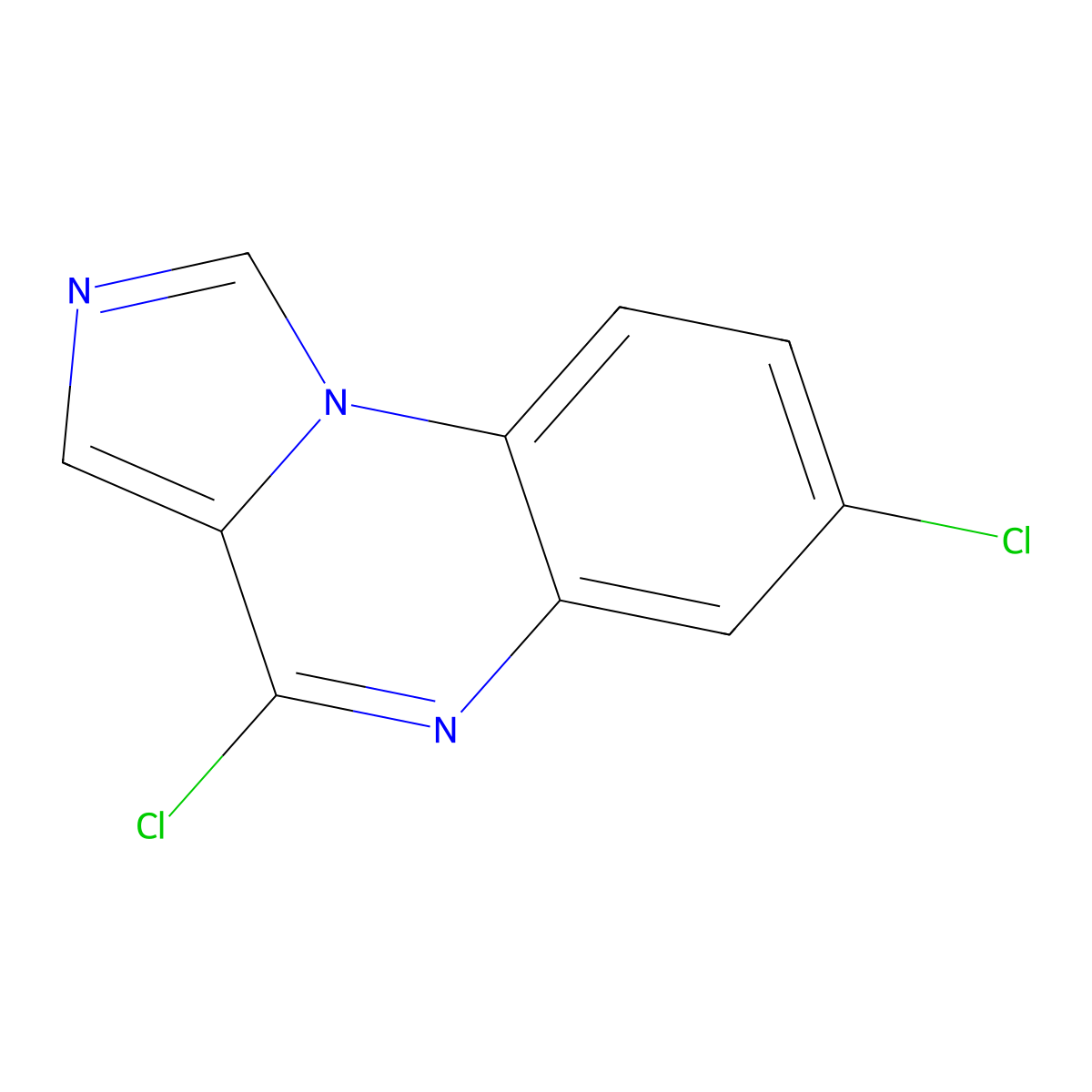 4,7-Dichloroimidazo[1,5-a]quinoxaline molecular structure, CAS 847900-55-4
