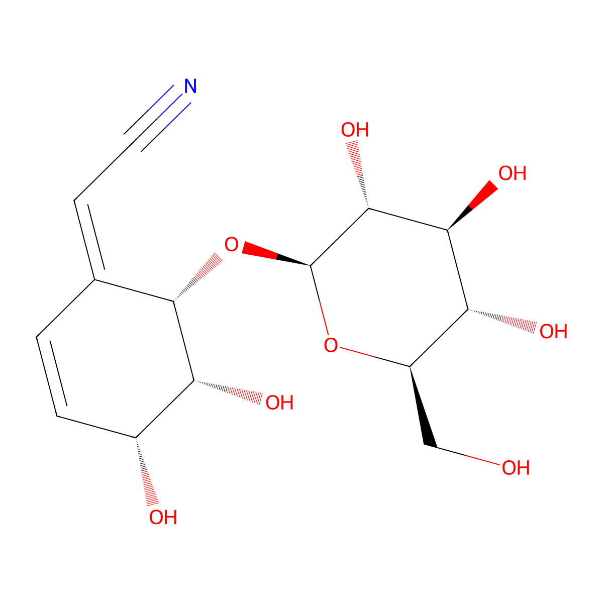 5-Epilithospermoside molecular structure, CAS 84799-31-5
