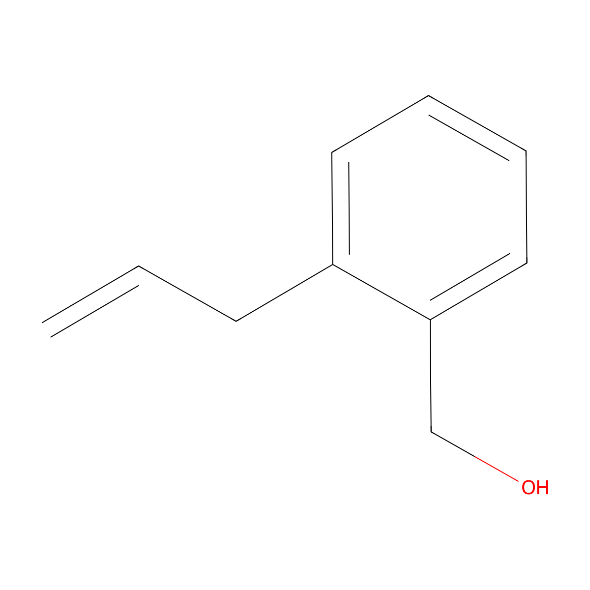[2-(Prop-2-en-1-yl)phenyl]methanol molecular structure, CAS 84801-07-0