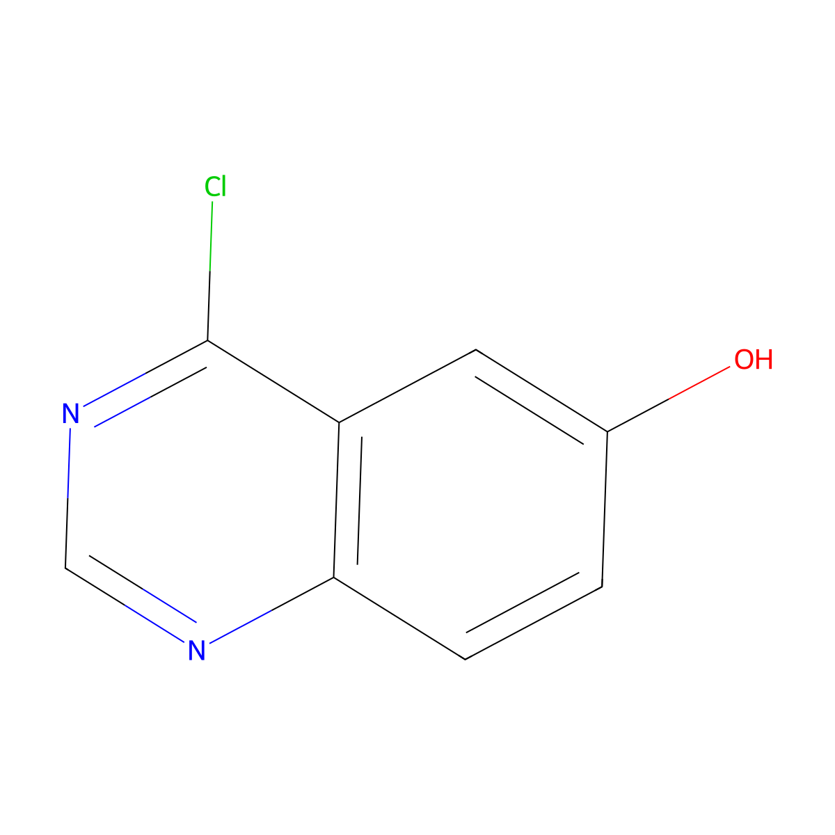 4-Chloroquinazolin-6-ol molecular structure, CAS 848438-50-6