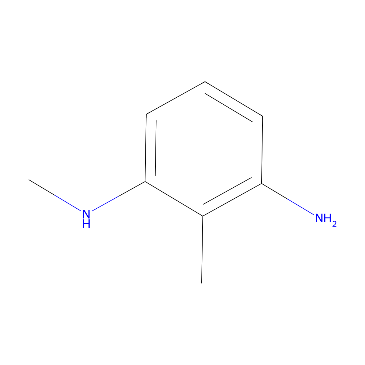 1-N,2-Dimethylbenzene-1,3-diamine molecular structure, CAS 848480-16-0