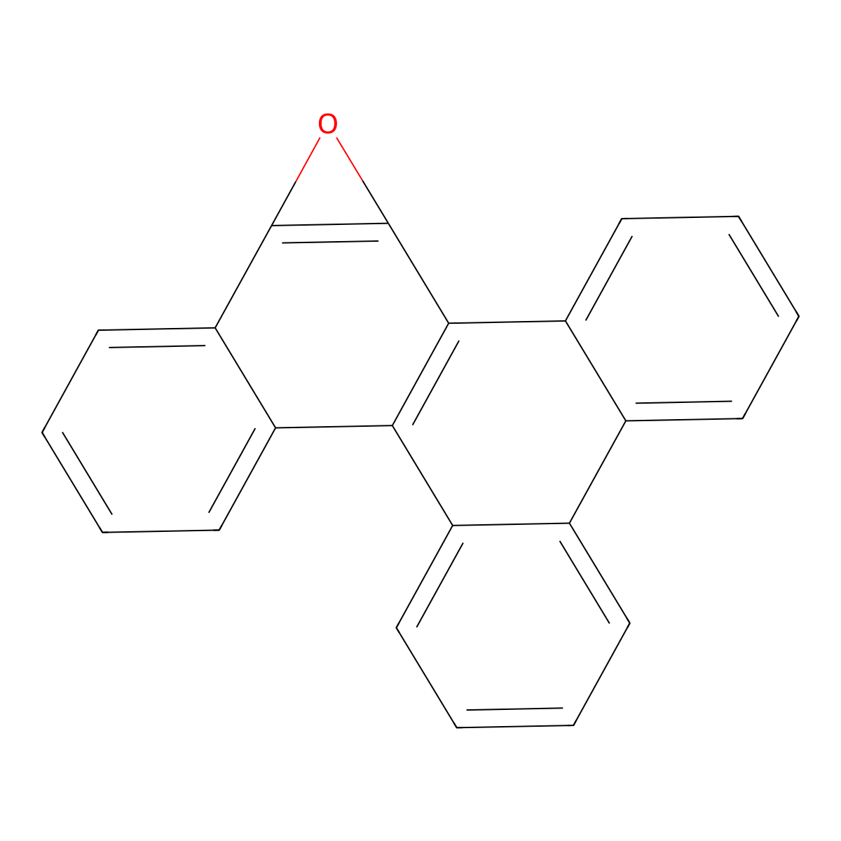Benzo[11,12]chryseno[5,6-b]oxirene molecular structure, CAS 84850-16-8