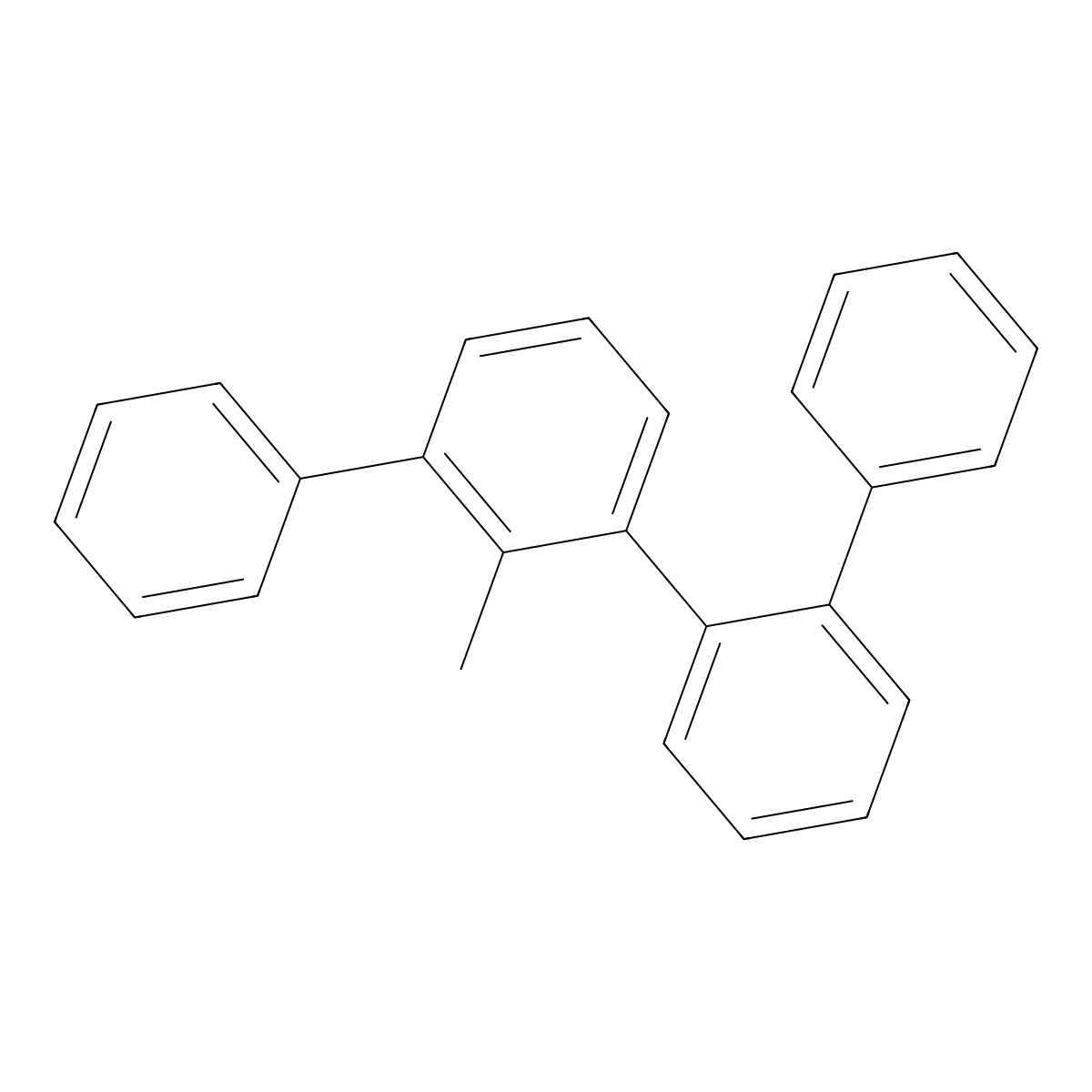 3-{[1,1'-Biphenyl]-2-yl}-2-methyl-1,1'-biphenyl molecular structure, CAS 848652-14-2