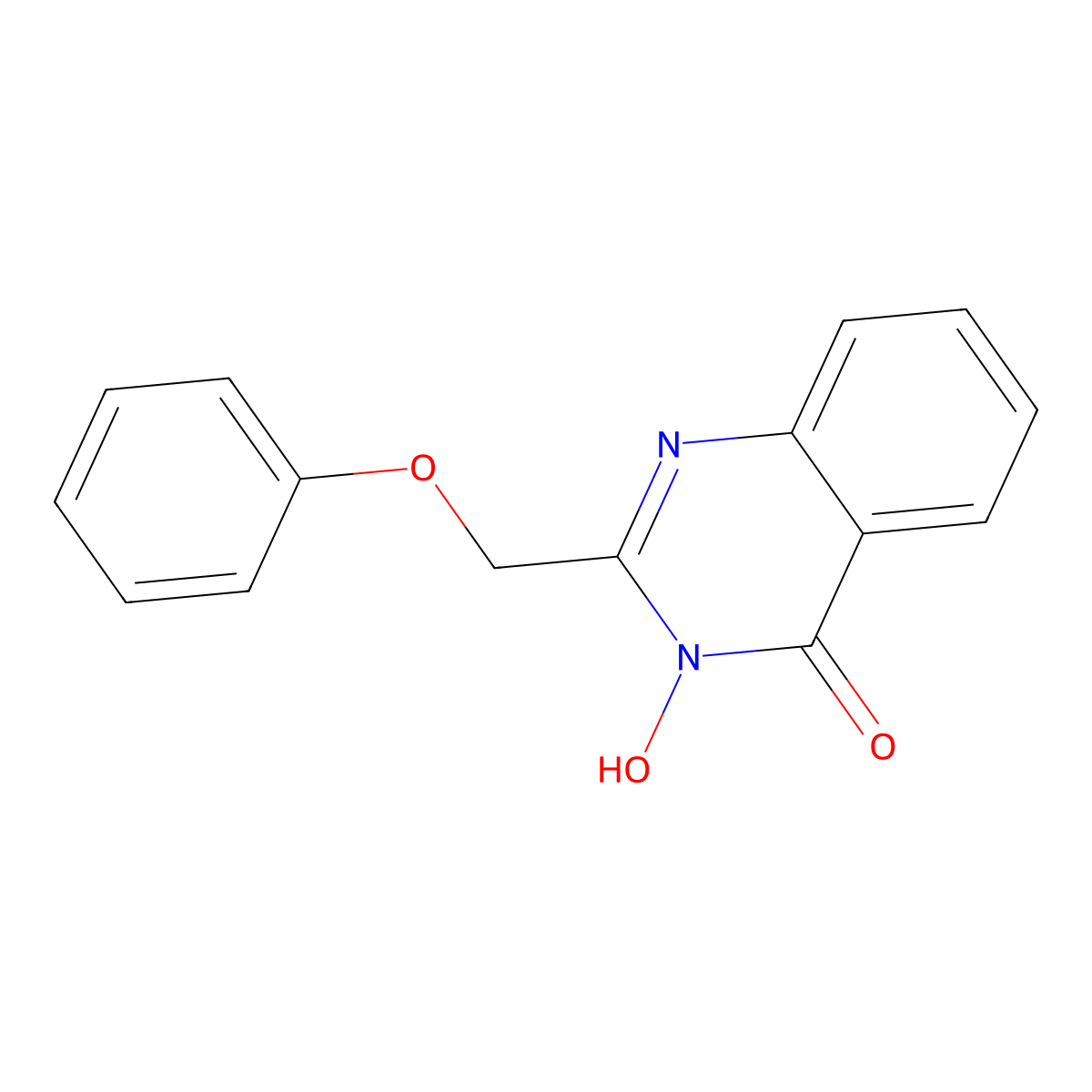 3-hydroxy-2-(phenoxymethyl)quinazolin-4(3H)-one molecular structure, CAS 848743-31-7