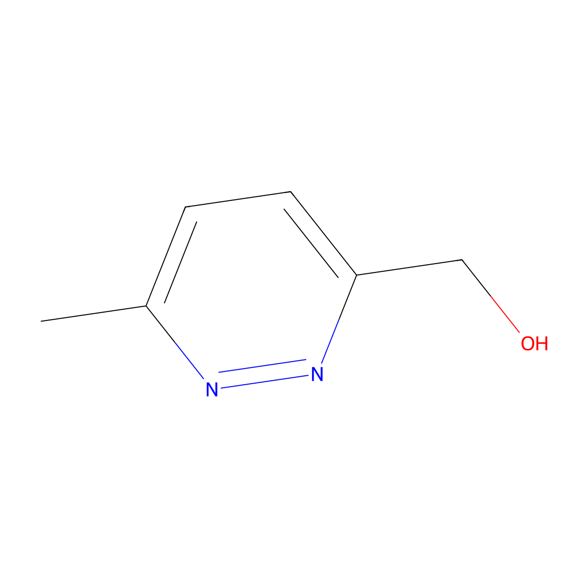 (6-Methylpyridazin-3-yl)methanol molecular structure, CAS 848774-93-6