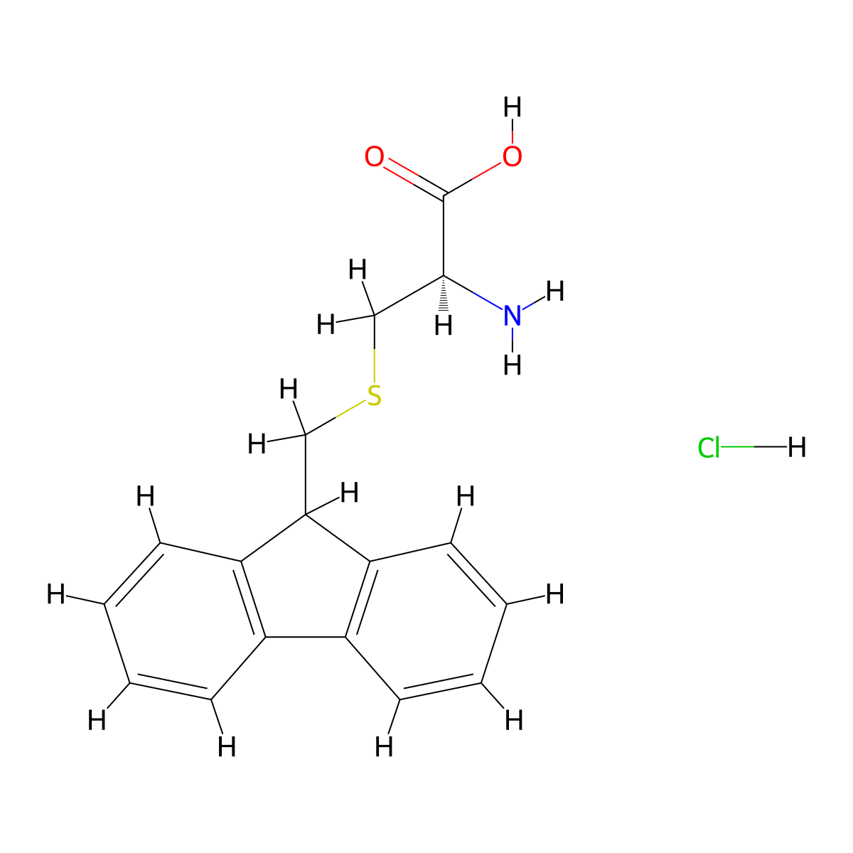 H-Cys(Fm)-OH molecular structure, CAS 84888-34-6