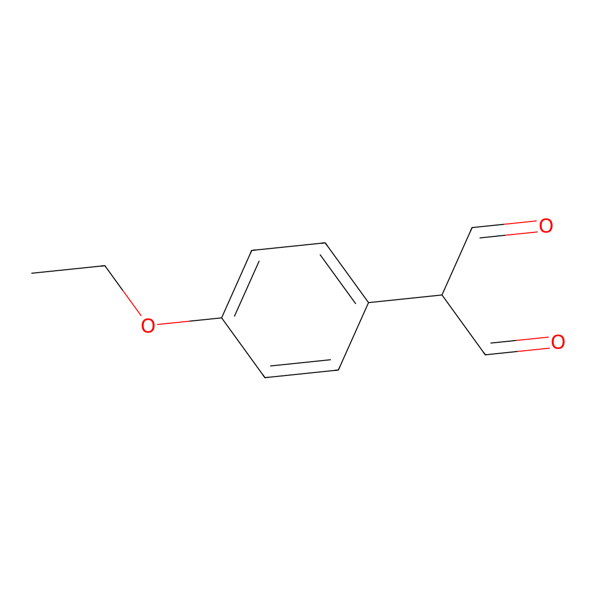 2-(4-Ethoxyphenyl)malondialdehyde molecular structure, CAS 849021-19-8