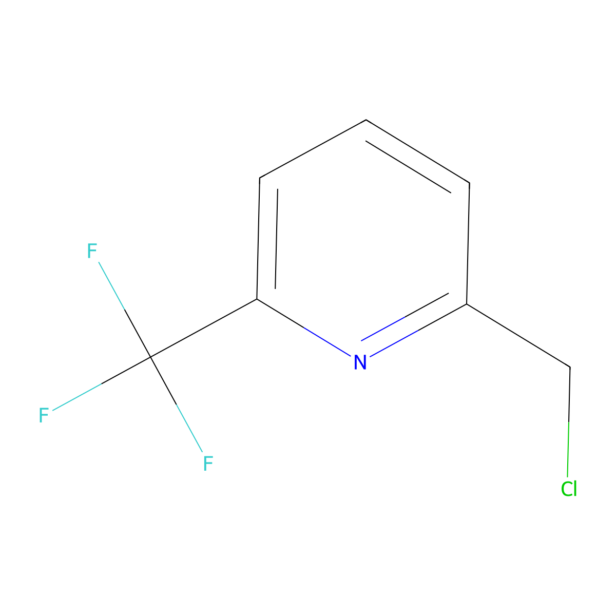 2-(Chloromethyl)-6-(trifluoromethyl)pyridine molecular structure, CAS 849094-03-7