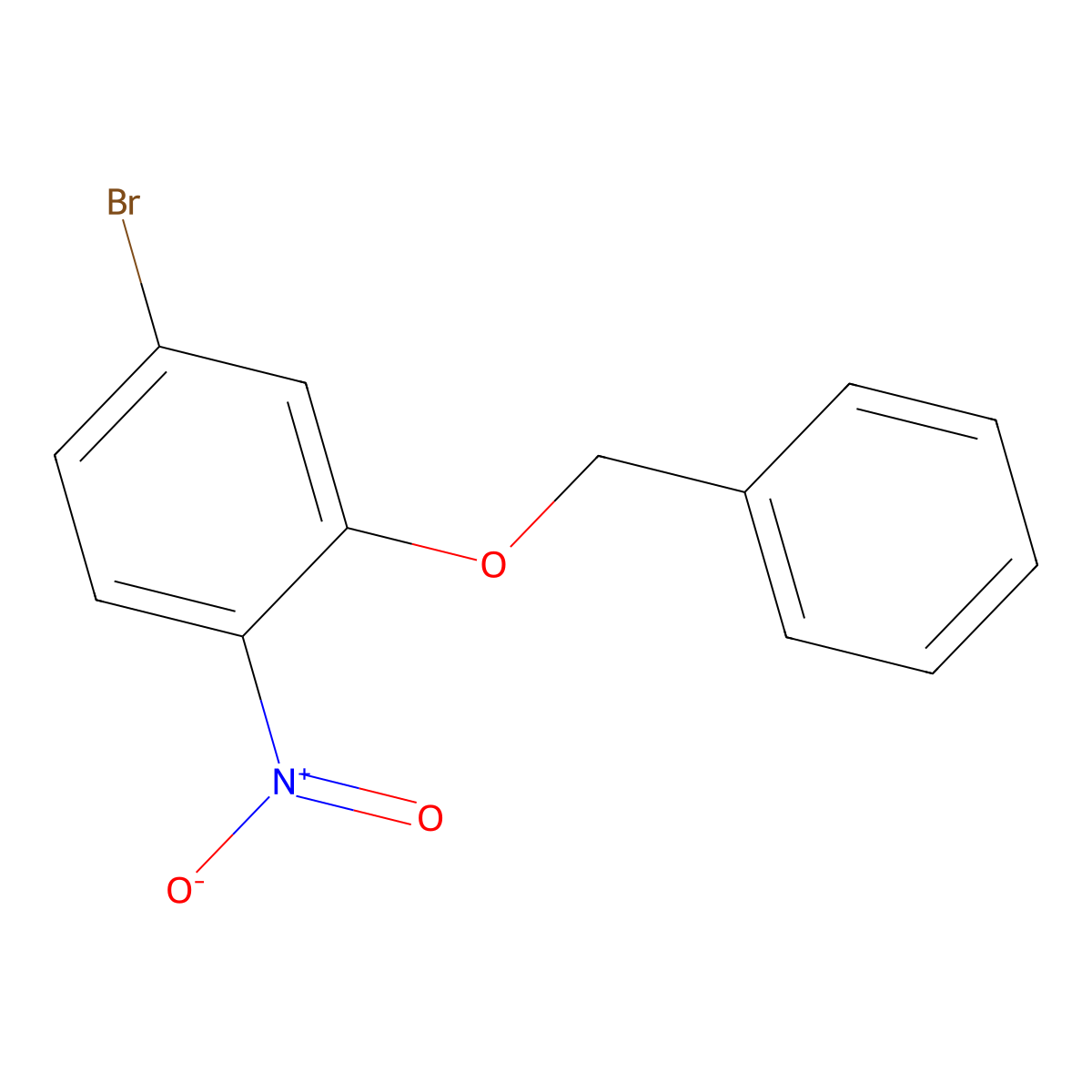 2-(Benzyloxy)-4-bromo-1-nitrobenzene molecular structure, CAS 849210-10-2