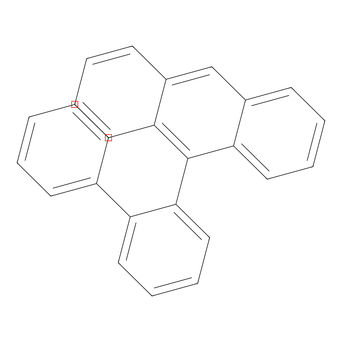 9-([1,1'-Biphenyl]-2-yl)anthracene molecular structure, CAS 849223-96-7