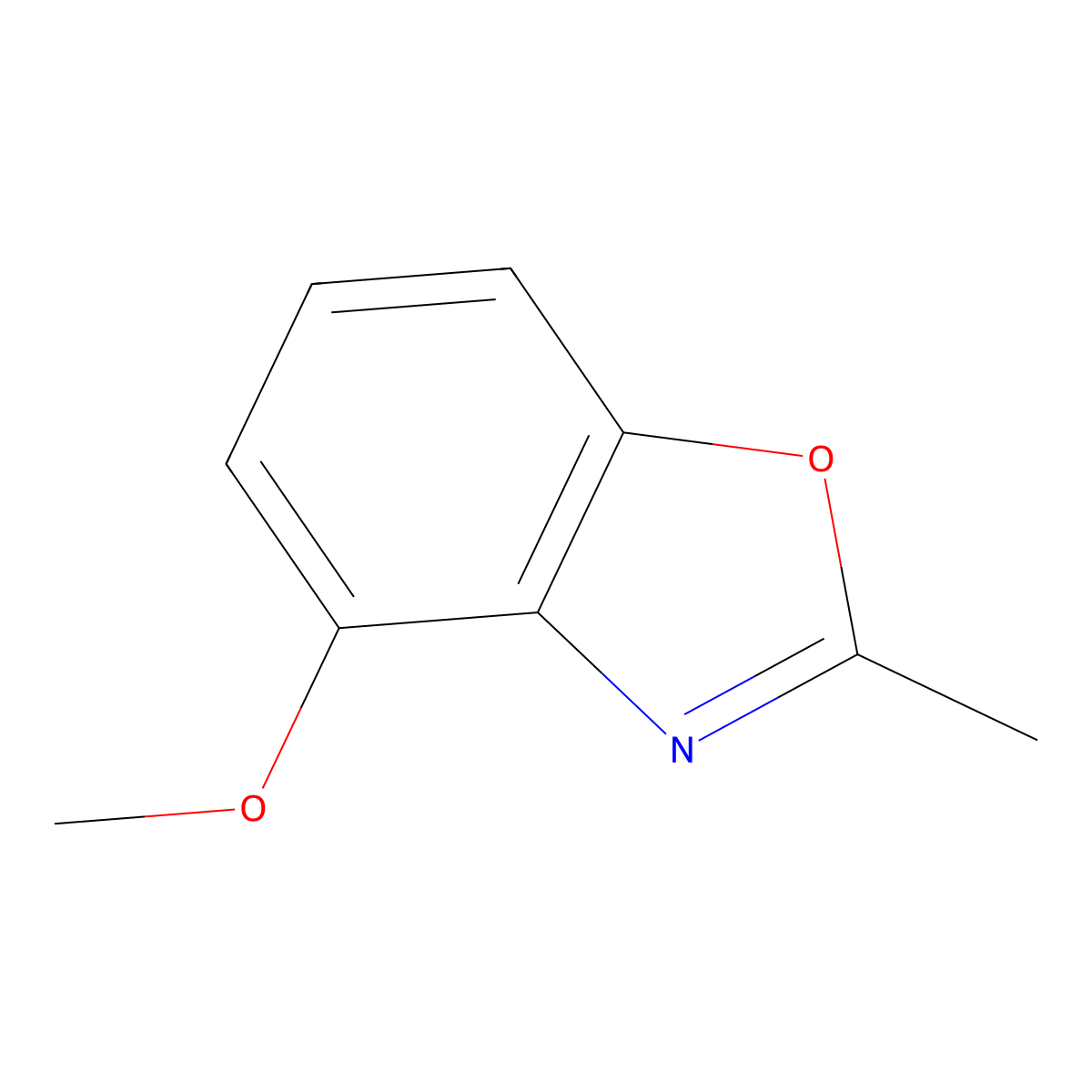 4-Methoxy-2-methylbenzoxazole molecular structure, CAS 849402-65-9