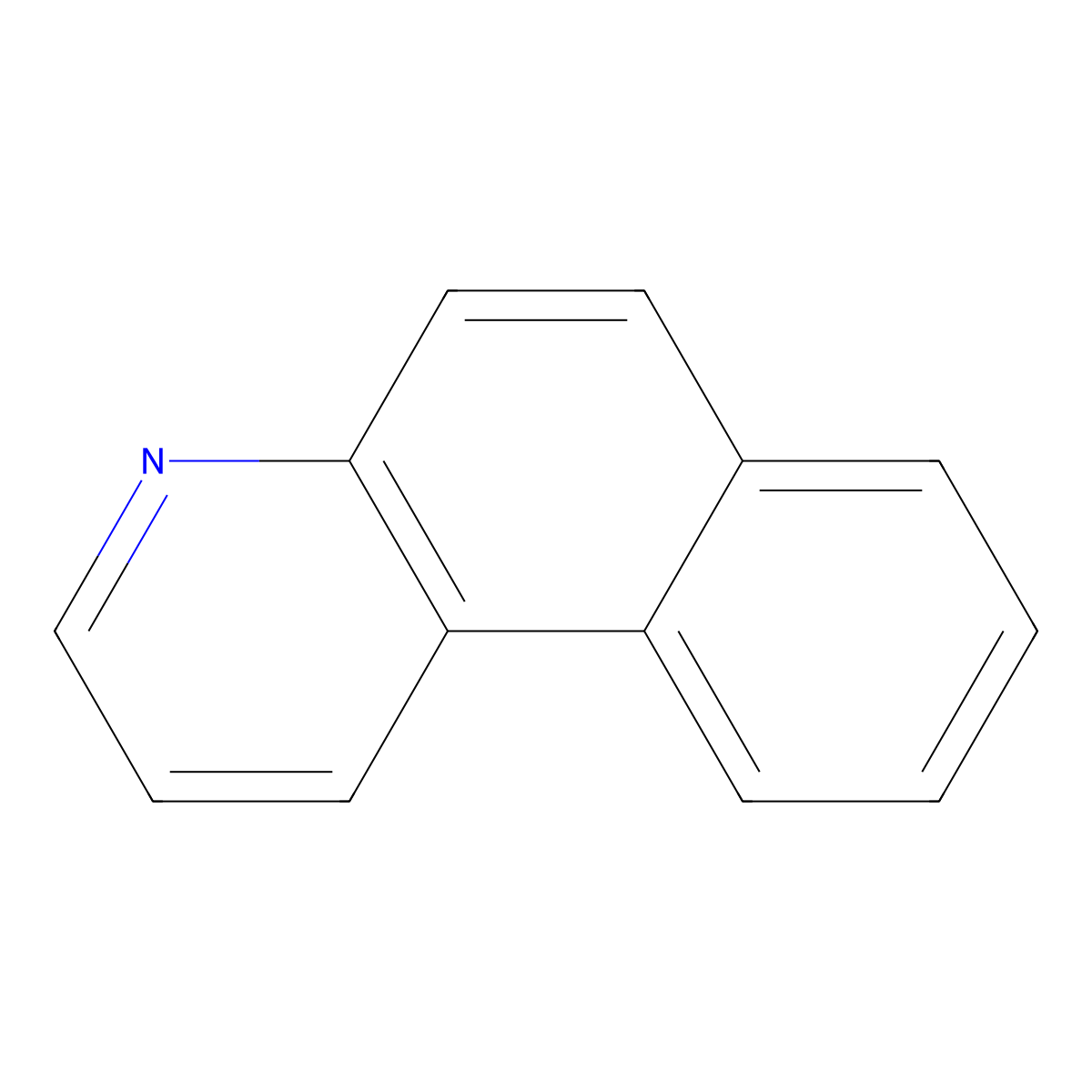 Benzo(F)Quinoline molecular structure, CAS 85-02-9