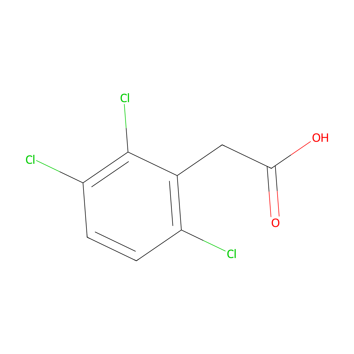 Chlorfenac molecular structure, CAS 85-34-7
