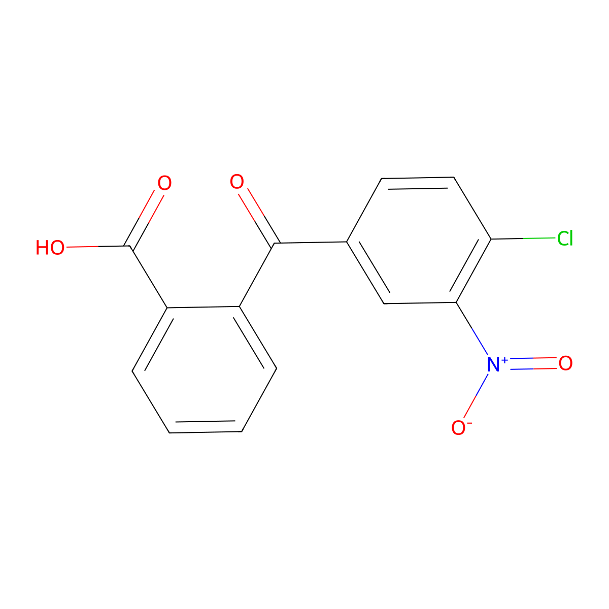 2-(4-Chloro-3-nitrobenzoyl)benzoic acid molecular structure, CAS 85-54-1