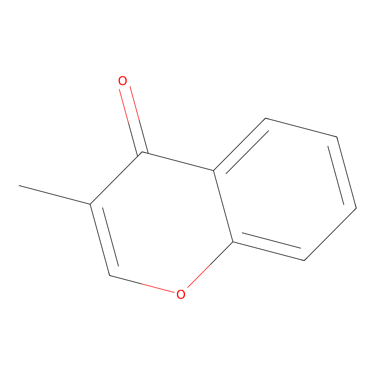 3-Methylchromone molecular structure, CAS 85-90-5