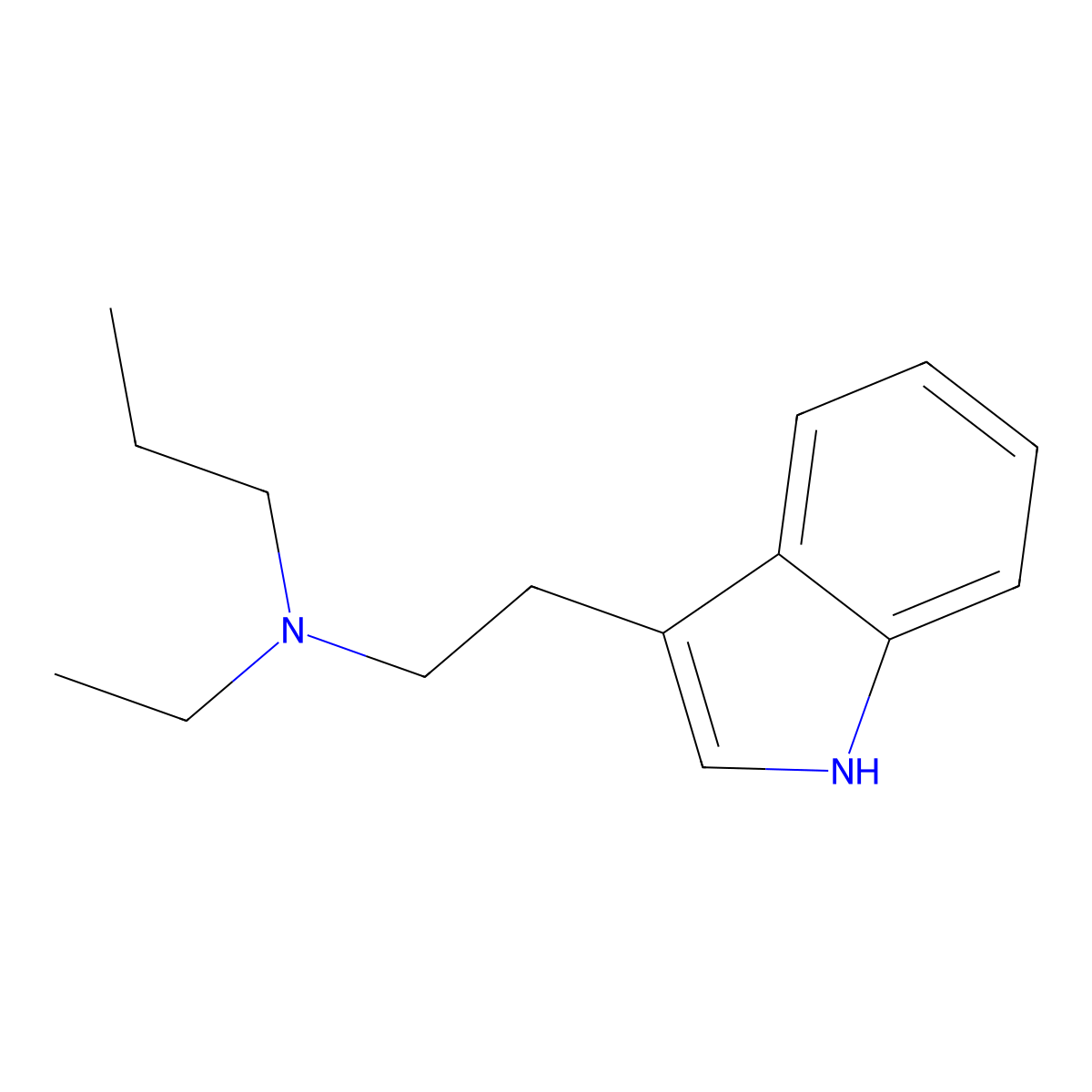 Ethylpropyltryptamine molecular structure, CAS 850032-68-7