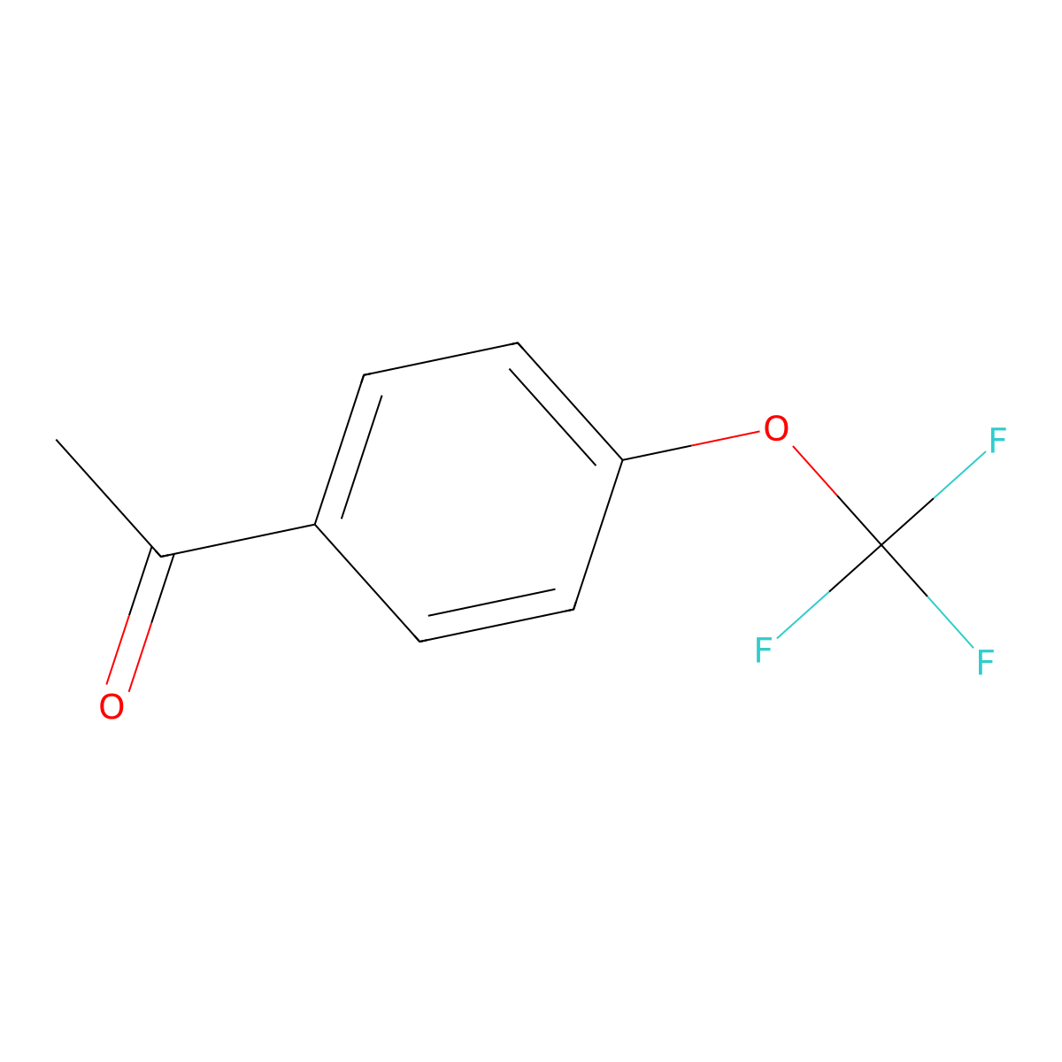 1-(4-(Trifluoromethoxy)phenyl)ethan-1-one molecular structure, CAS 85013-98-5