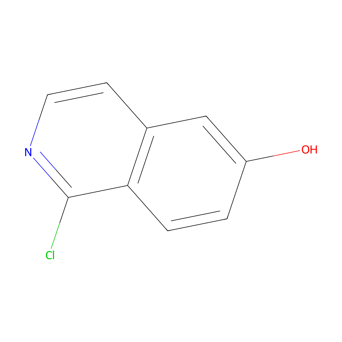 1-chloro-2H-isoquinolin-6-one molecular structure, CAS 850197-67-0