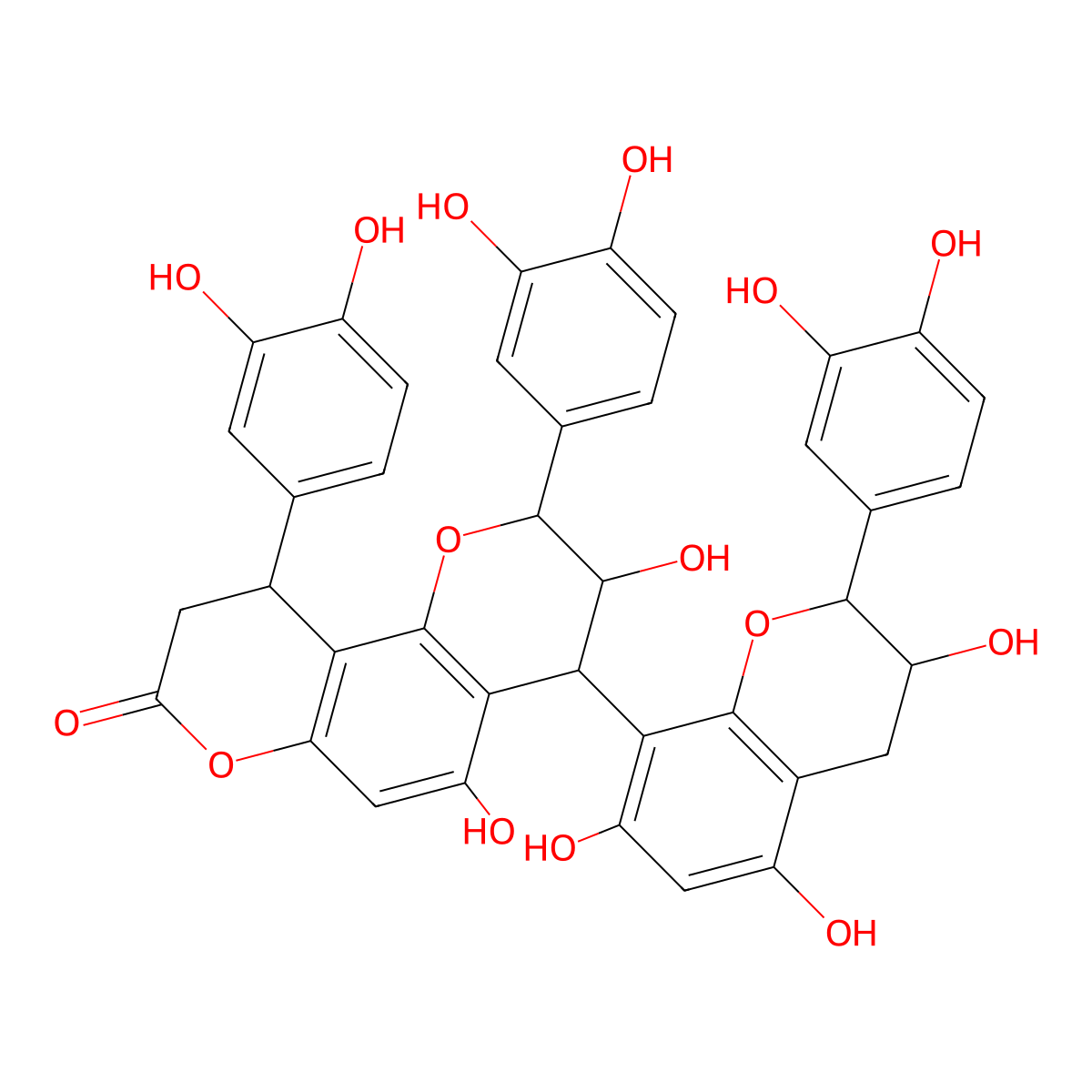 Cinchonain IIb molecular structure, CAS 85022-68-0