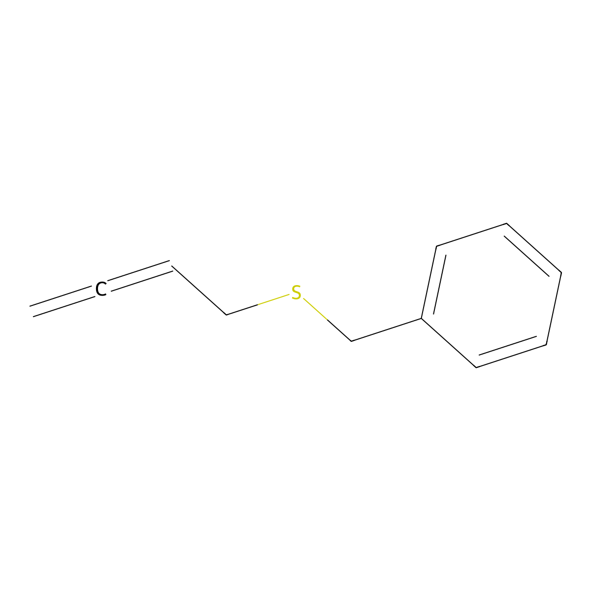 Benzyl(buta-2,3-dien-1-YL)sulfane molecular structure, CAS 85034-30-6