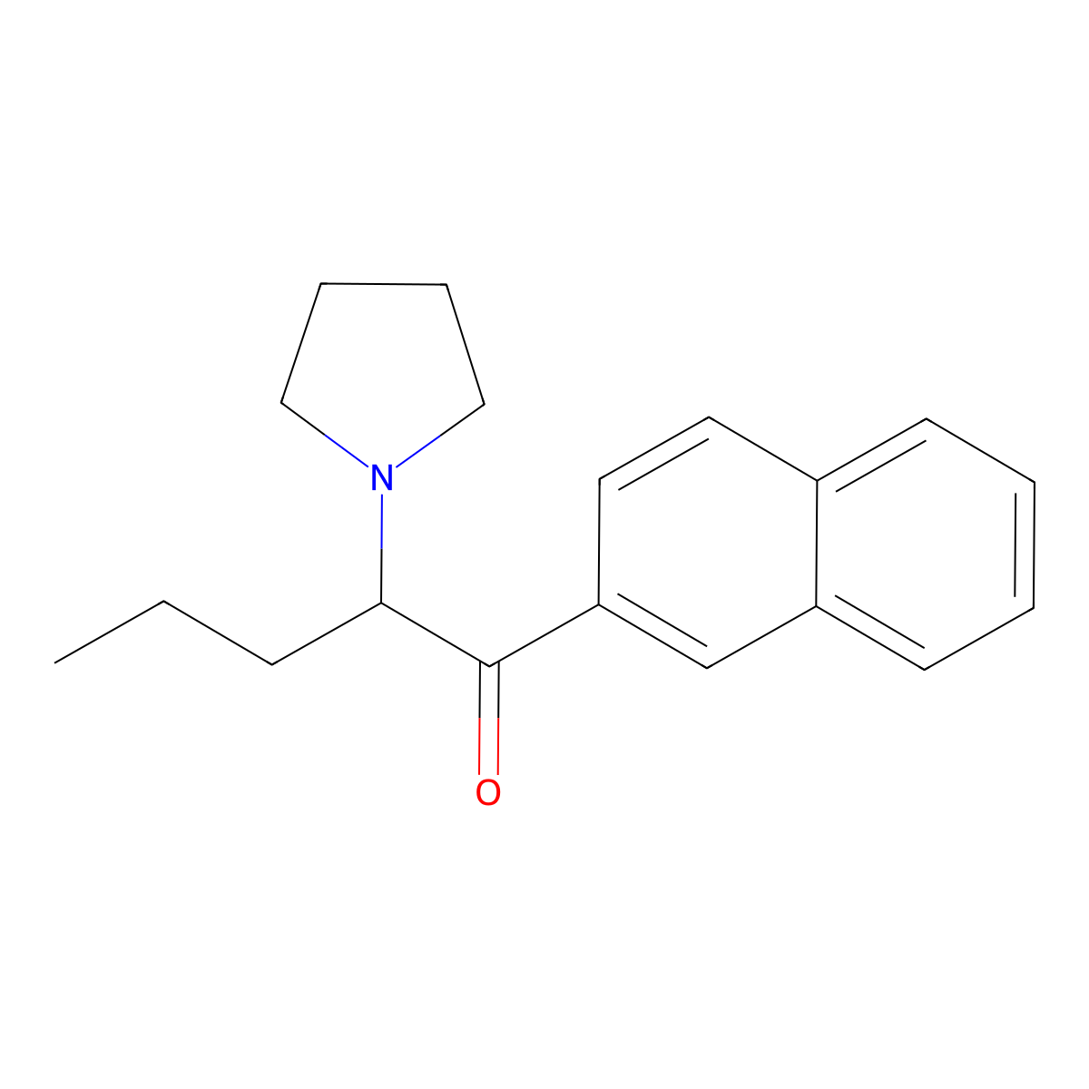 Naphyrone molecular structure, CAS 850352-53-3