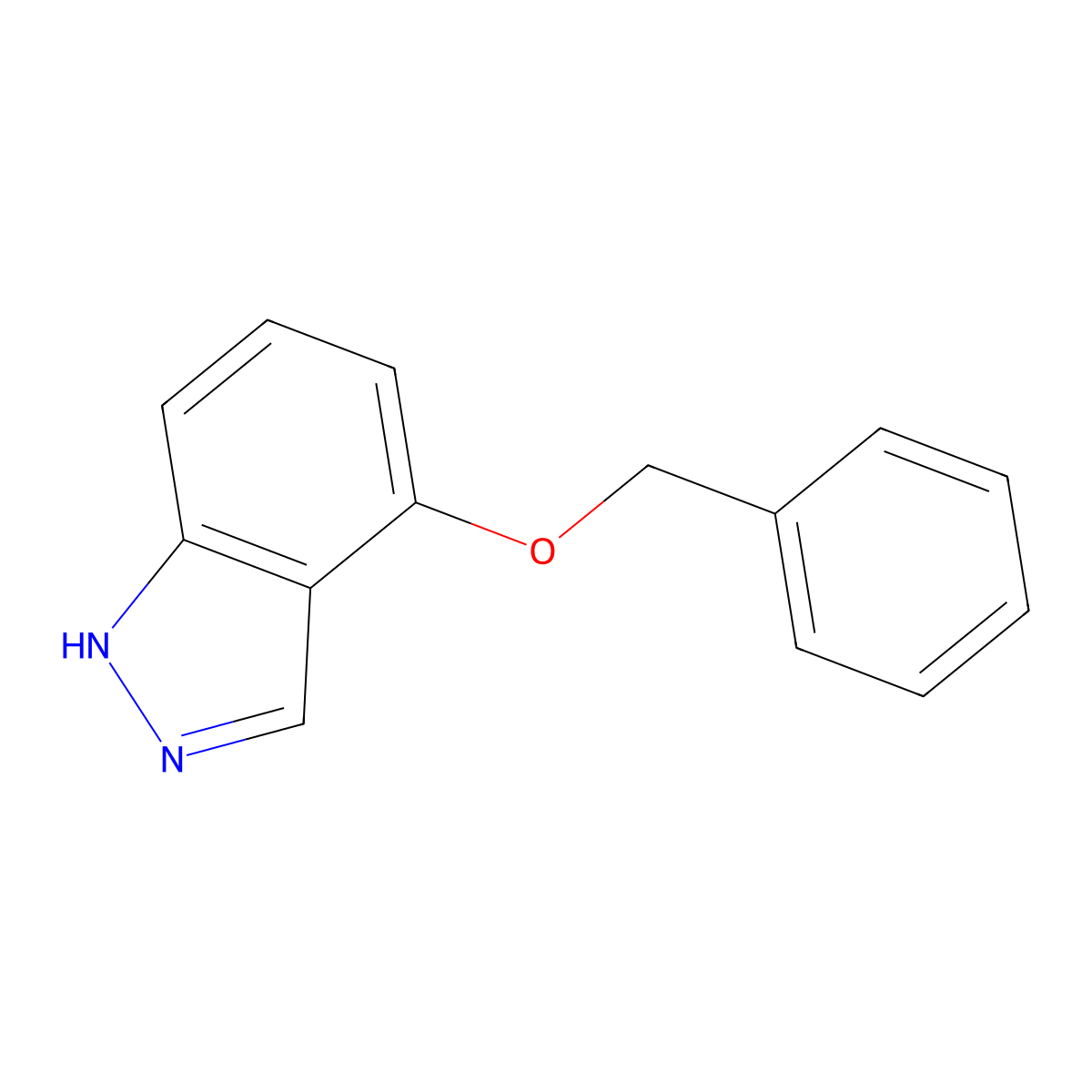 4-(Benzyloxy)-1h-indazole molecular structure, CAS 850364-08-8