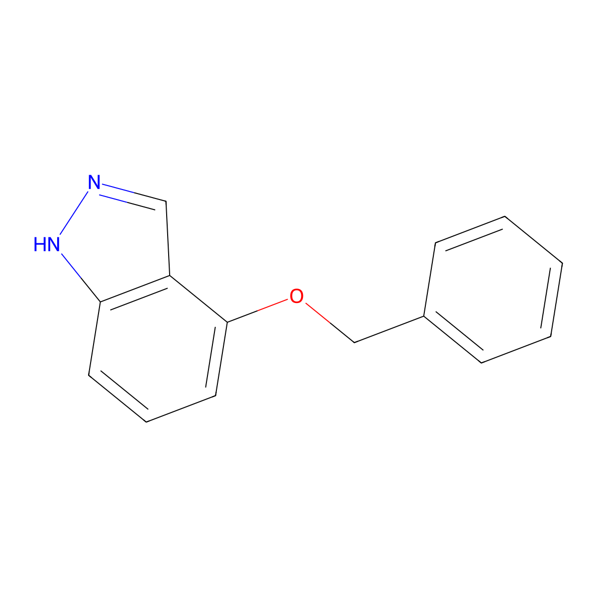4-(Benzyloxy)-1h-indazole molecular structure, CAS 850364-08-8