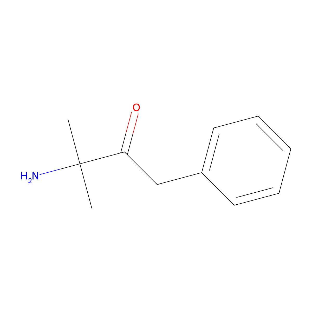3-Amino-3-methyl-1-phenylbutan-2-one molecular structure, CAS 850401-45-5