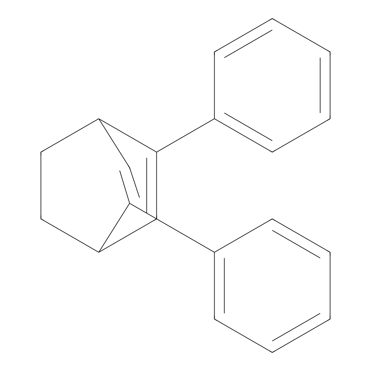 (1S,4S)-2,5-Diphenylbicyclo[2,2,2]octa-2,5-diene molecular structure, CAS 850409-83-5