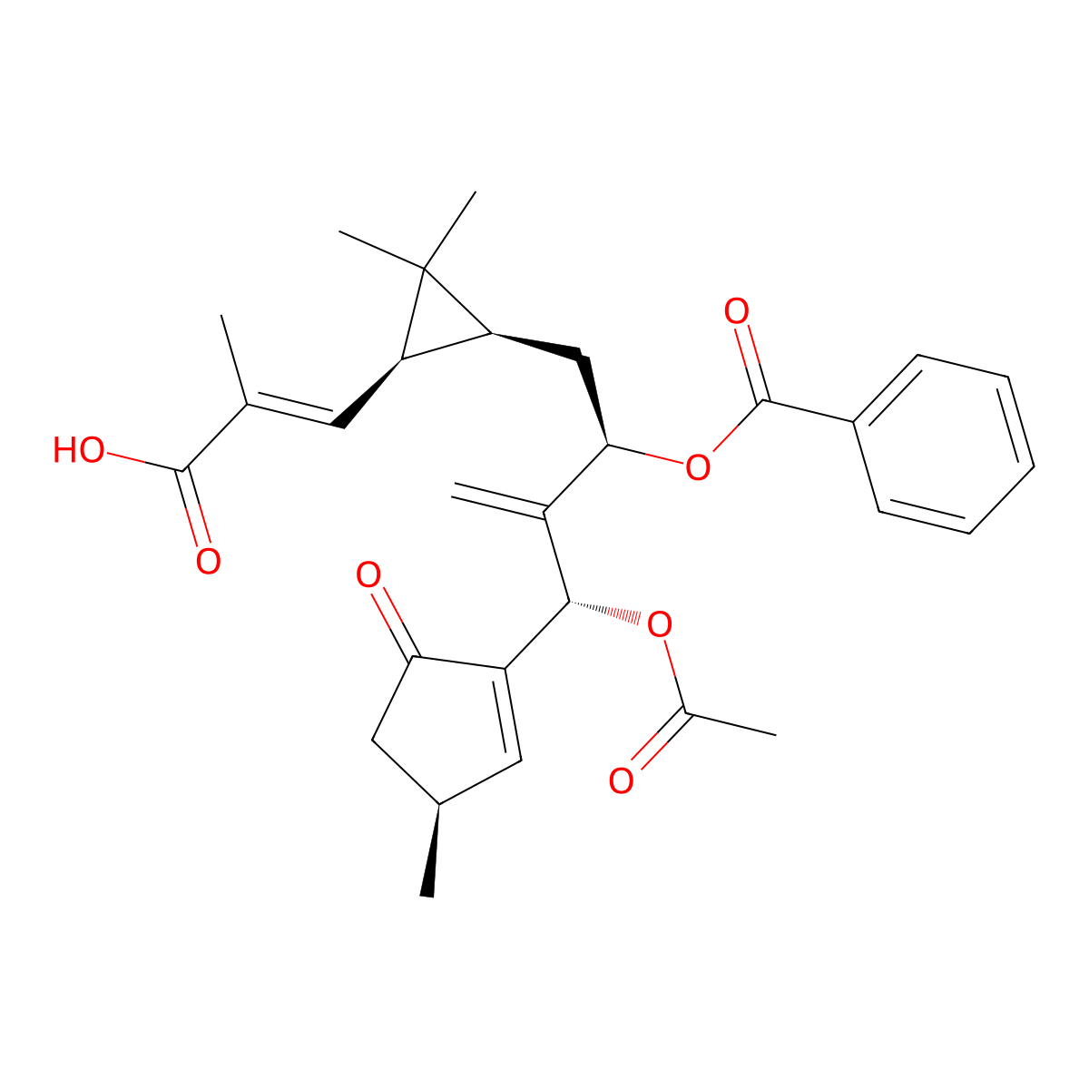 Lathyranoic acid A molecular structure, CAS 850560-44-0