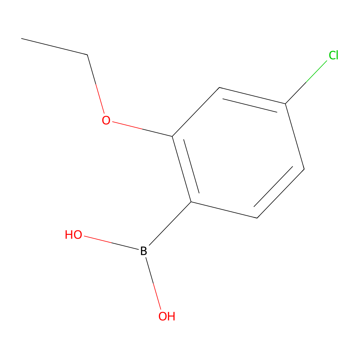 4-Chloro-2-ethoxyphenylboronic Acid (contains varying amounts of Anhydride) molecular structure, CAS 850568-80-8