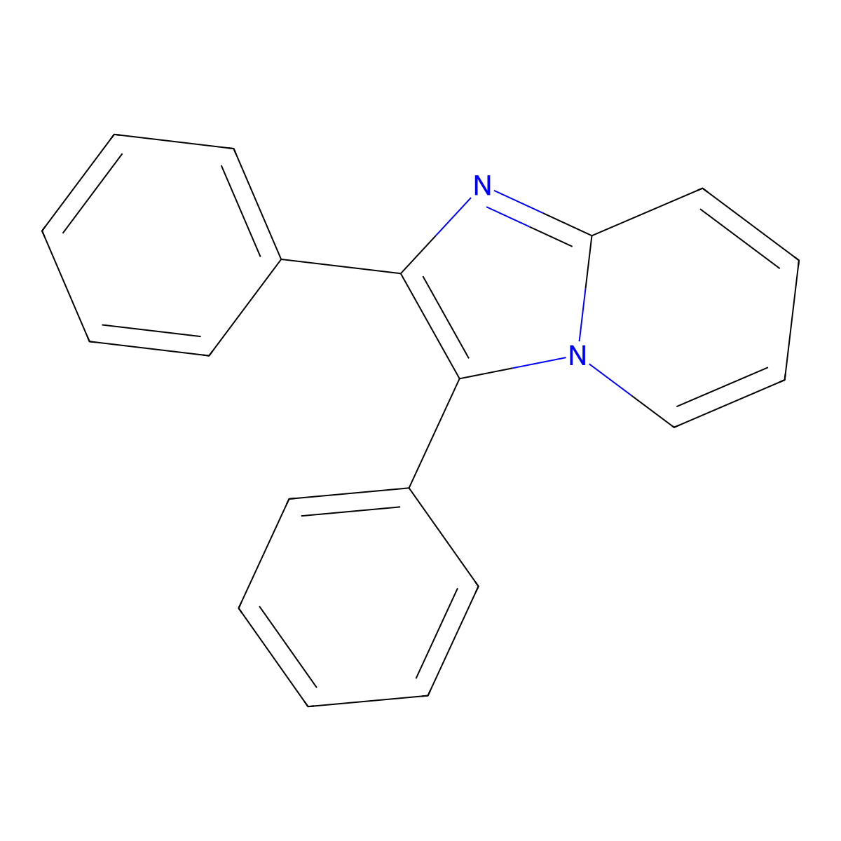 2,3-Diphenylimidazo[1,2-a]pyridine molecular structure, CAS 85102-26-7