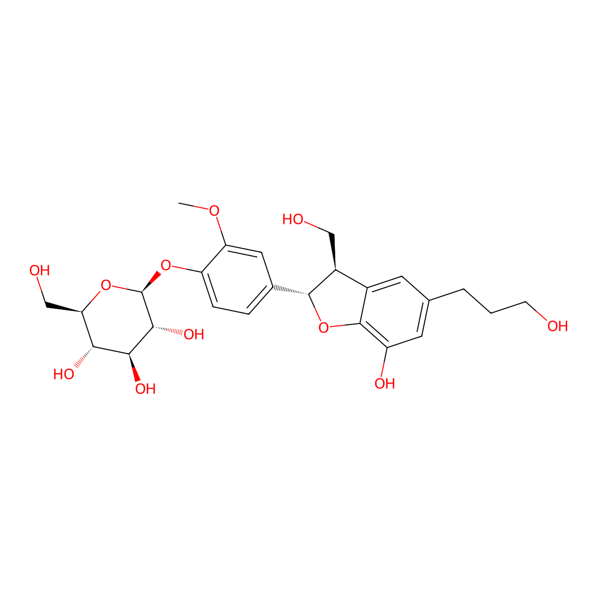 Massonianoside D molecular structure, CAS 85115-04-4