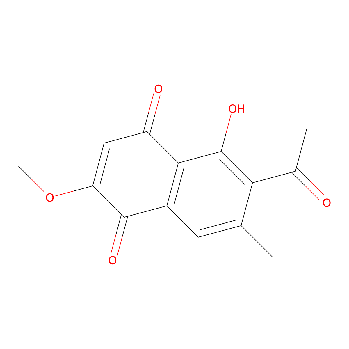 2-Methoxystypandrone molecular structure, CAS 85122-21-0
