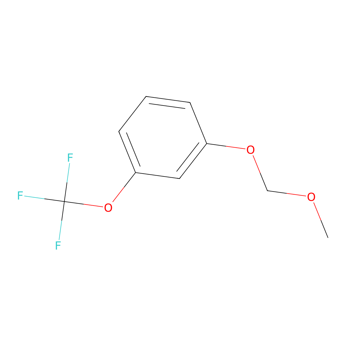 1-(Methoxymethoxy)-3-(trifluoromethoxy)benzene molecular structure, CAS 851341-38-3