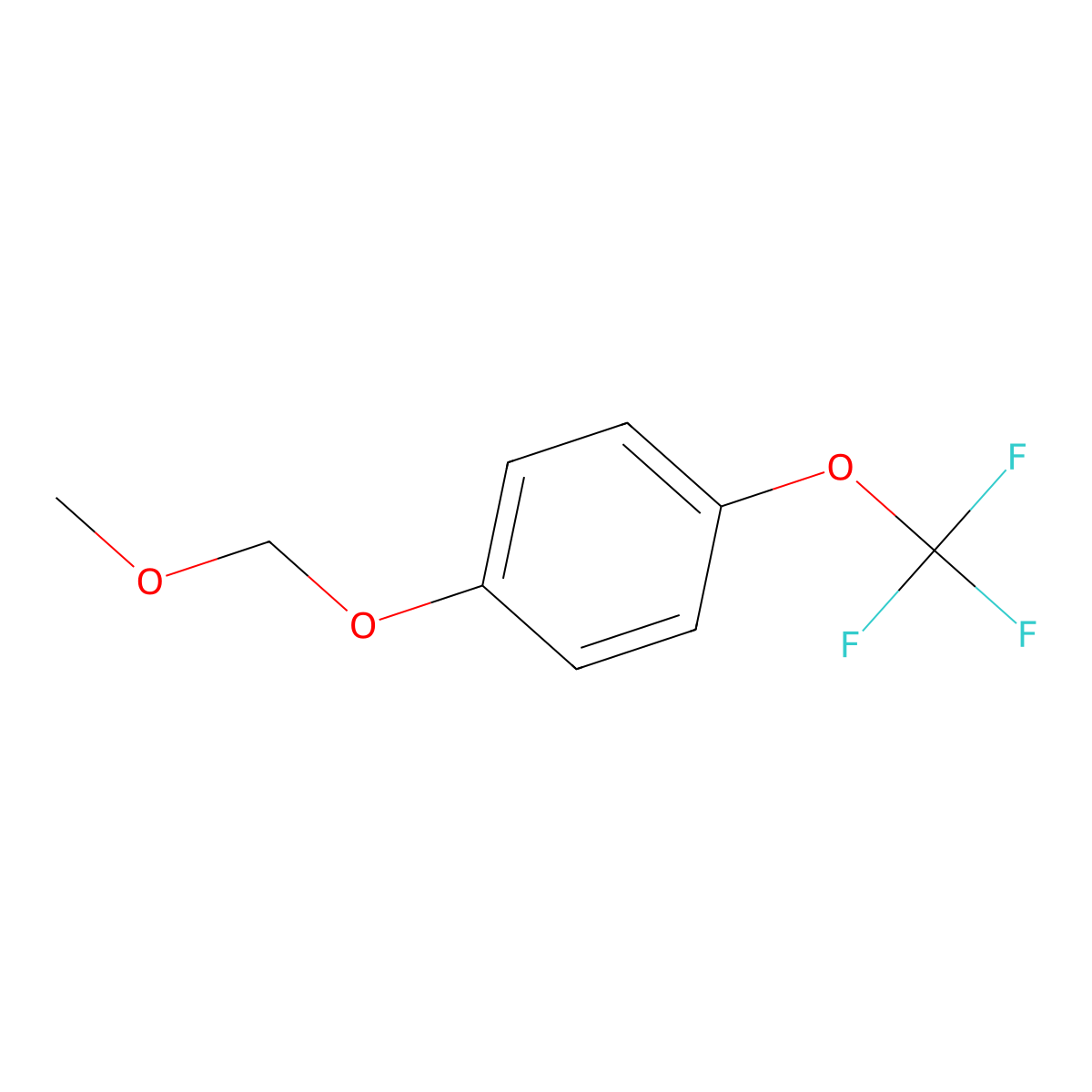 1-(Methoxymethoxy)-4-(trifluoromethoxy)benzene molecular structure, CAS 851341-40-7