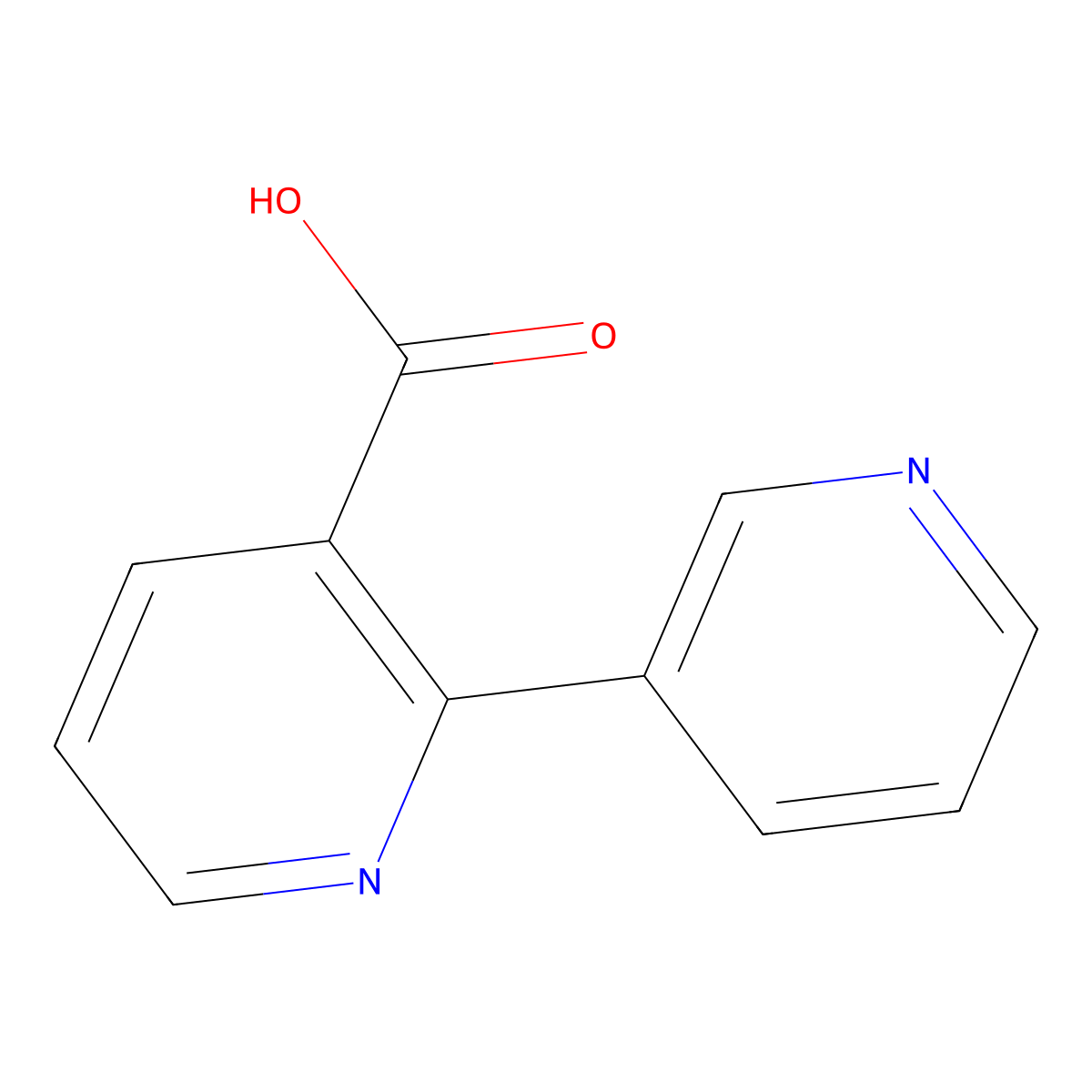[2,3'-Bipyridine]-3-carboxylic acid molecular structure, CAS 851368-00-8