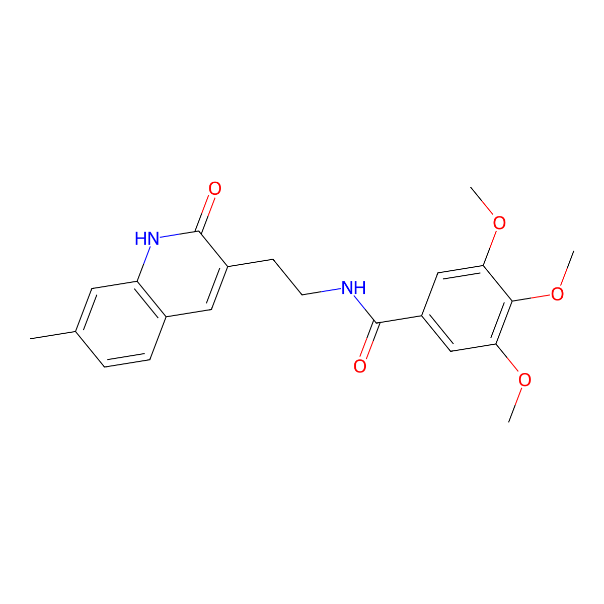 3,4,5-trimethoxy-N-(2-(7-methyl-2-oxo-1,2-dihydroquinolin-3-yl)ethyl)benzamide molecular structure, CAS 851404-43-8