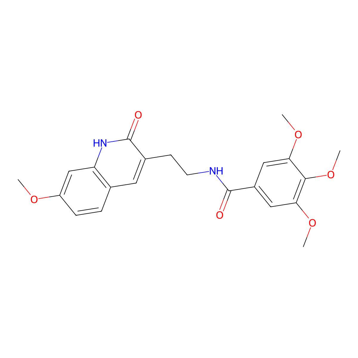 3,4,5-trimethoxy-N-(2-(7-methoxy-2-oxo-1,2-dihydroquinolin-3-yl)ethyl)benzamide molecular structure, CAS 851405-46-4