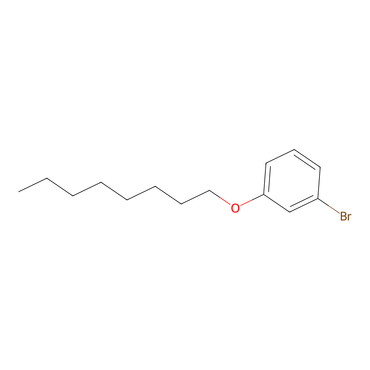 1-Bromo-3-(octyloxy)benzene molecular structure, CAS 851436-85-6
