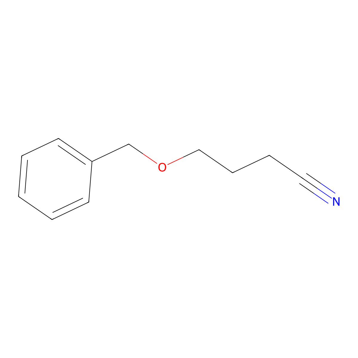 4-(Benzyloxy)butanenitrile molecular structure, CAS 85174-51-2