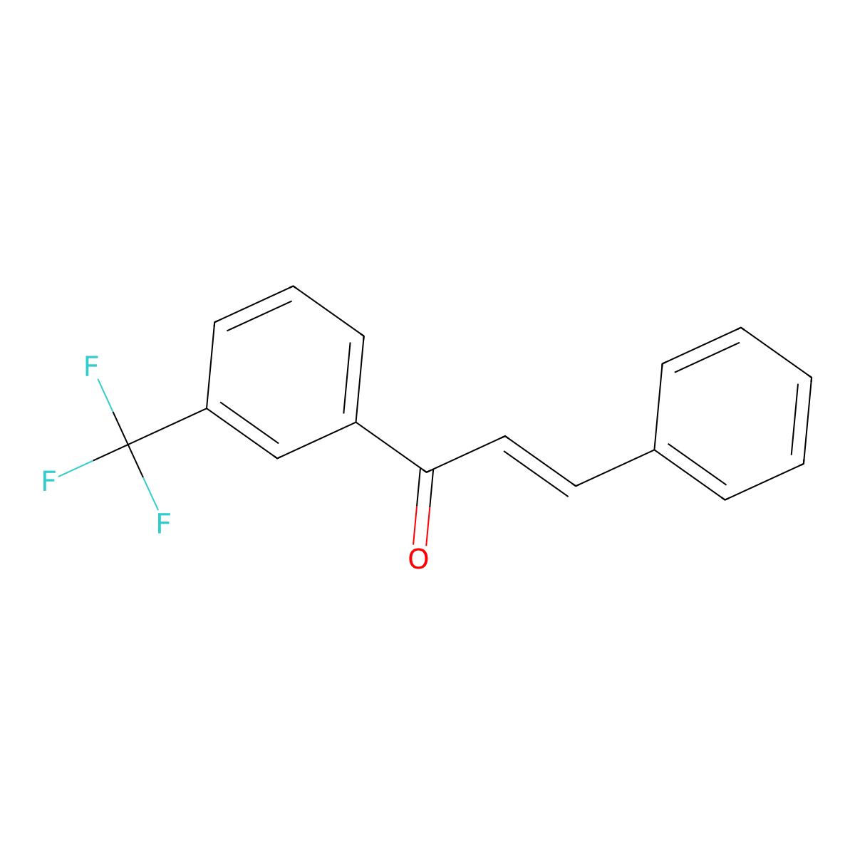 3'-(Trifluoromethyl)chalcone molecular structure, CAS 85197-94-0