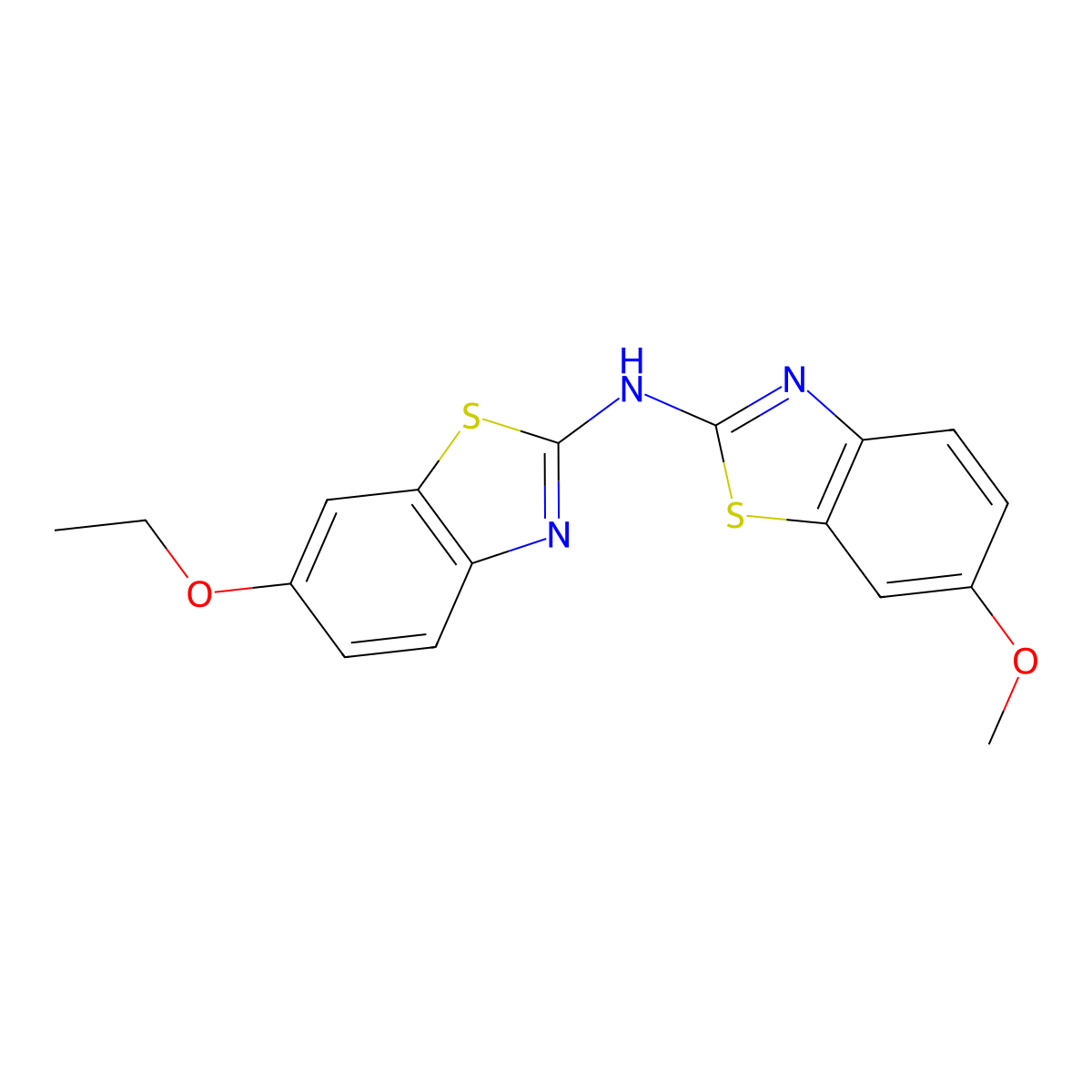 6-ethoxy-N-(6-methoxybenzo[d]thiazol-2-yl)benzo[d]thiazol-2-amine molecular structure, CAS 852046-45-8
