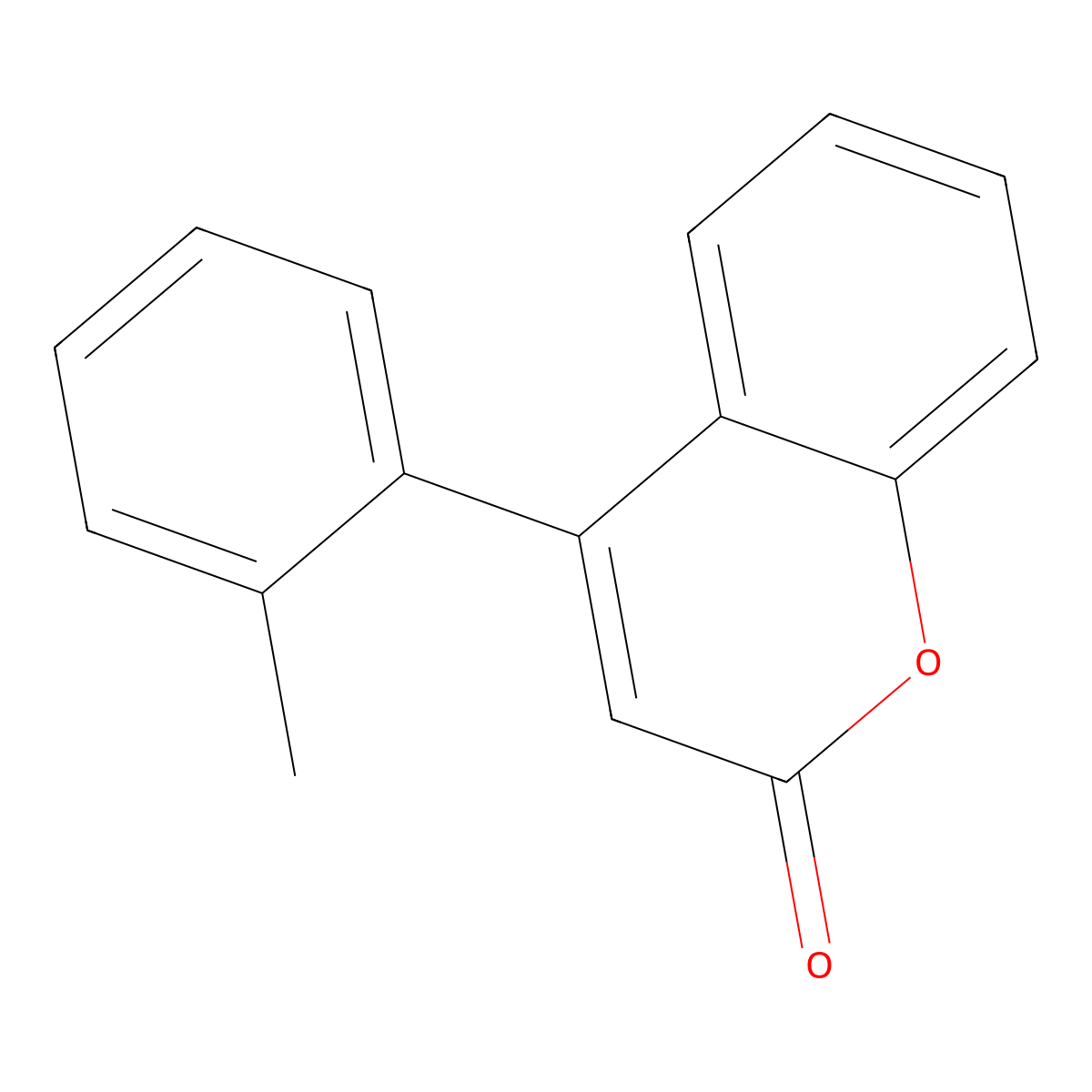 4-(o-Tolyl)-2H-chromen-2-one molecular structure, CAS 852171-79-0