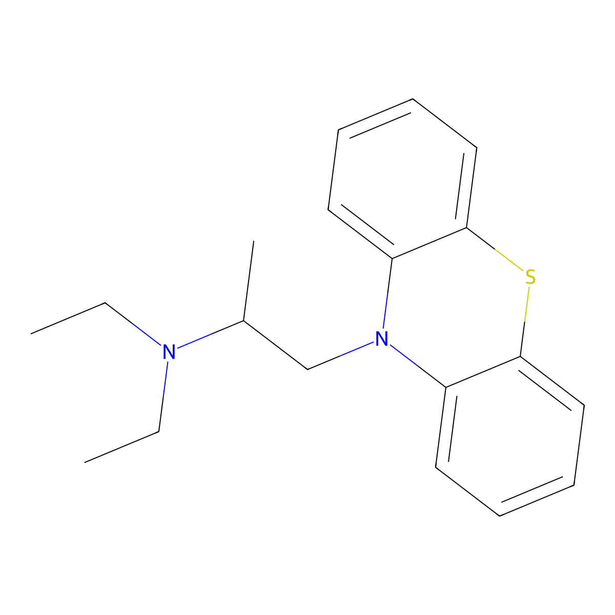 (S)-ethopropazine molecular structure, CAS 852369-52-9
