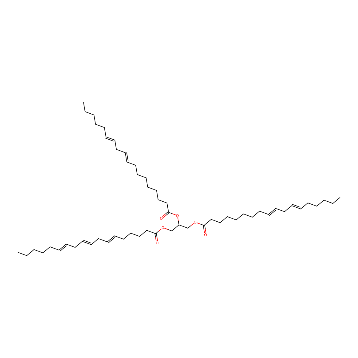 1,2-Linolein-3-Gammalinolenin molecular structure, CAS 852369-68-7
