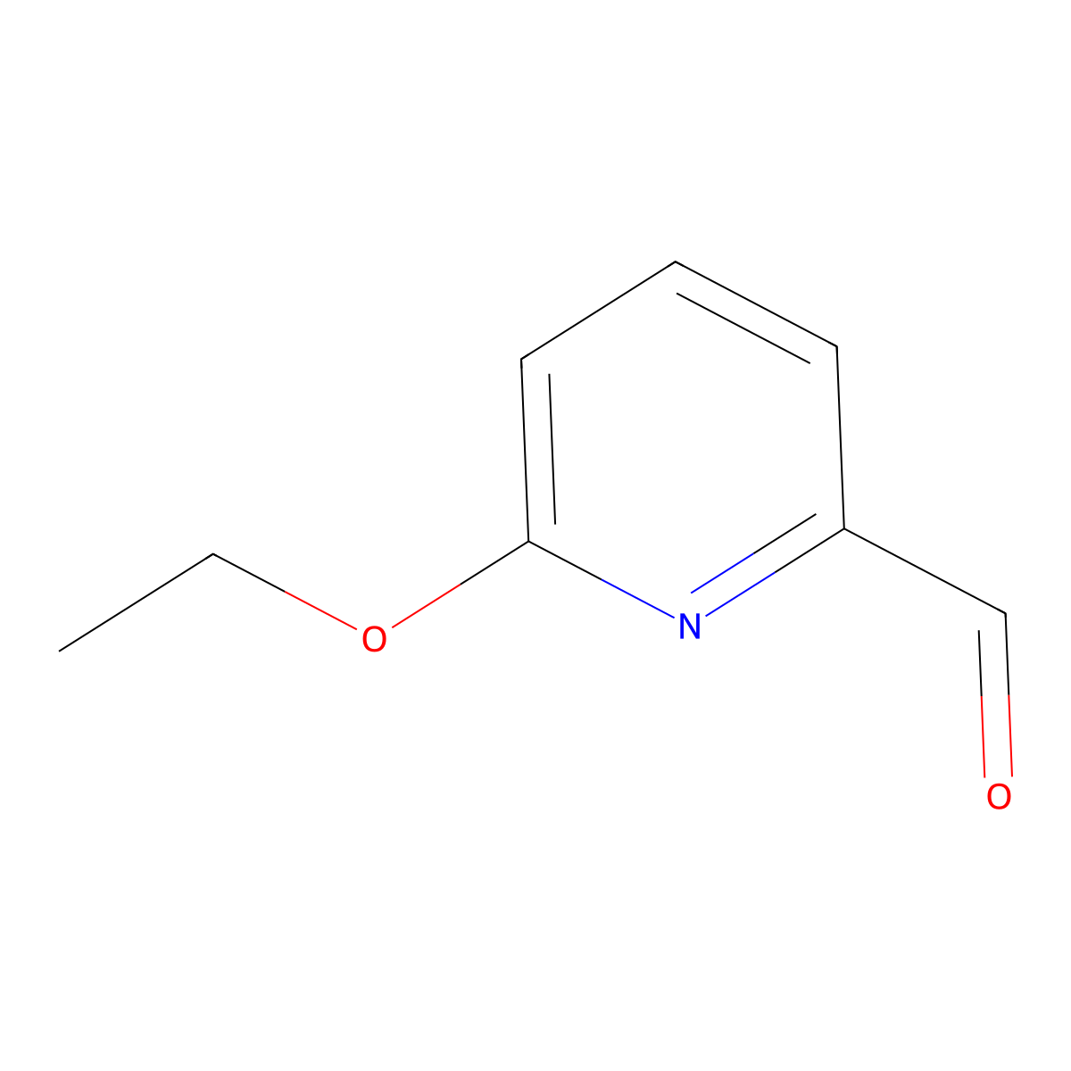 6-Ethoxypyridine-2-carbaldehyde molecular structure, CAS 85259-47-8