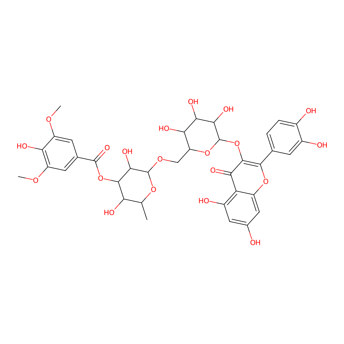 Heteronoside molecular structure, CAS 852638-61-0