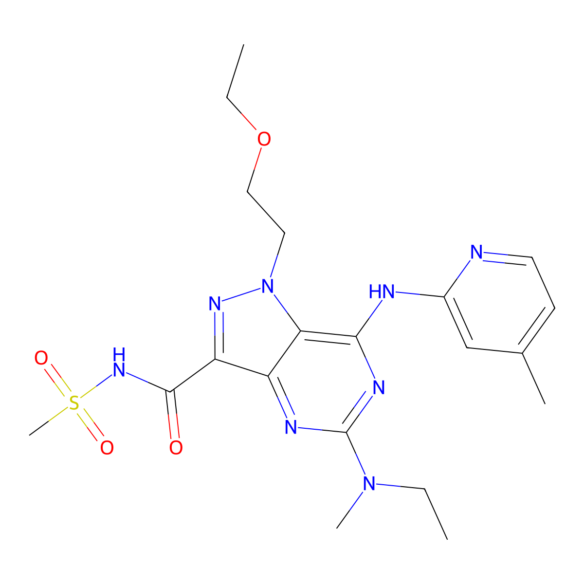 Pf-00489791 molecular structure, CAS 853003-48-2