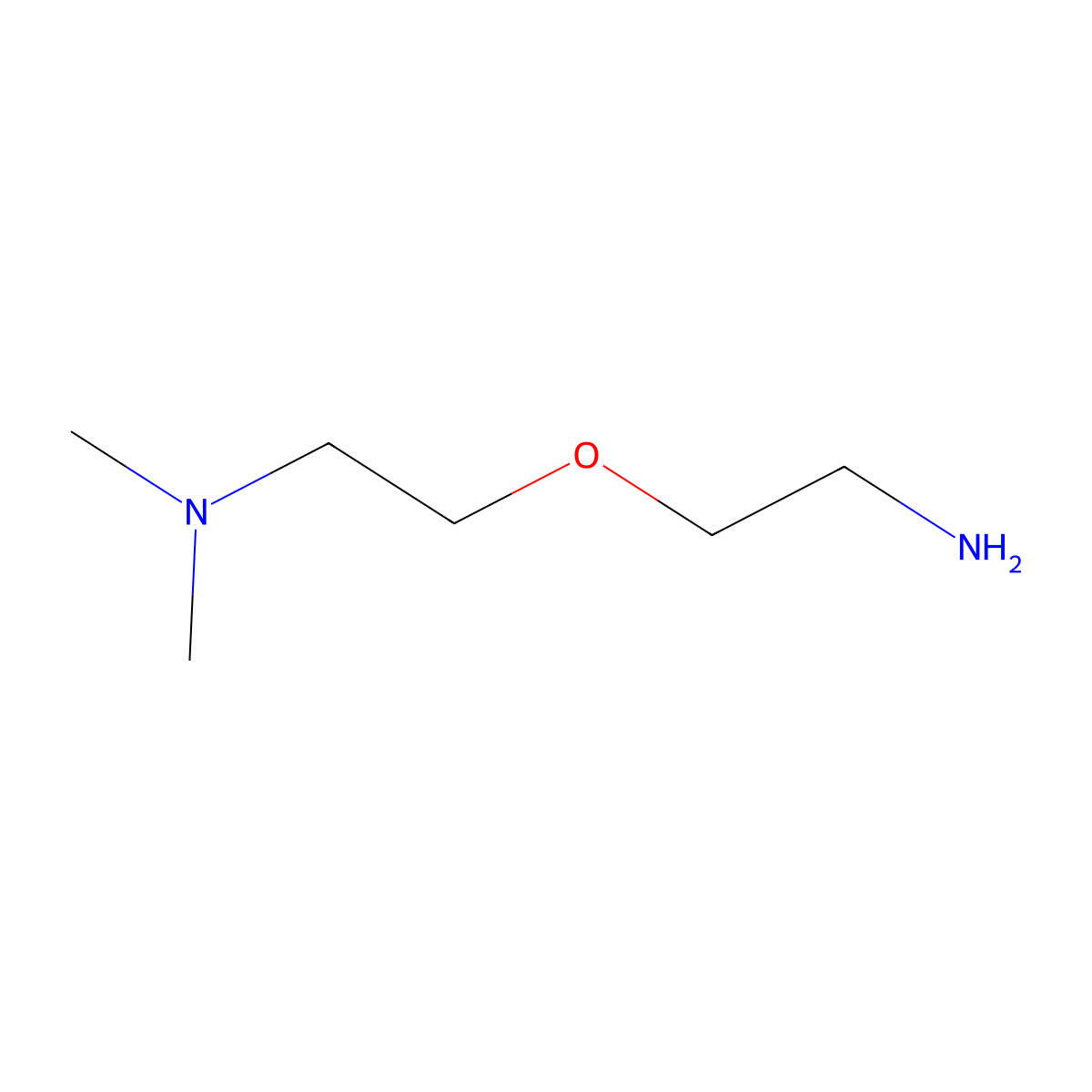 (2-(2-Aminoethoxy)ethyl)dimethylamine molecular structure, CAS 85322-63-0